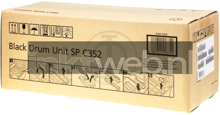 Ricoh SPC352DN OPC DRUM zwart Front box
