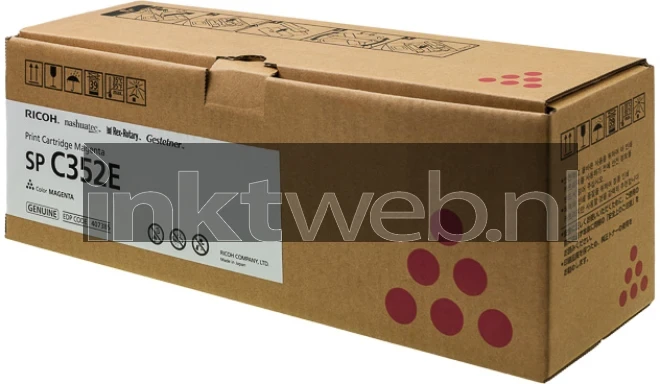 Ricoh SPC352DN magenta Front box