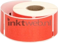 Huismerk Dymo 99012 adreslabel breed rood Product only