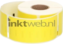Huismerk Dymo 99012 adreslabel breed geel Product only