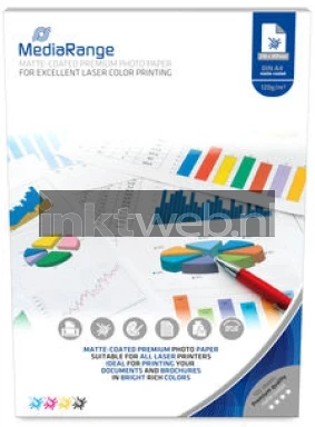MediaRange Fotopapier Matglans | A4 | 120 gr/m² 100 stuks