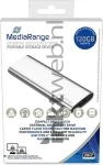 MediaRange Externe Solid State Drive 120GB, USB C zilver (Origineel)