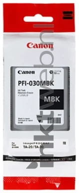 Canon PFI-030 mat zwart