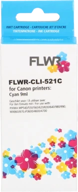 FLWR Canon CLI-521C cyaan