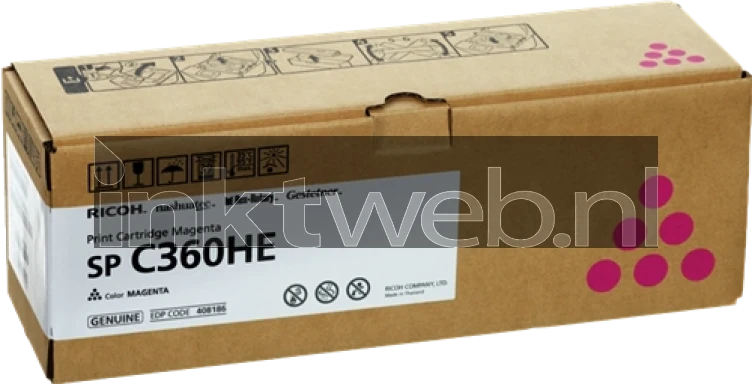 Ricoh SP C360E magenta Front box