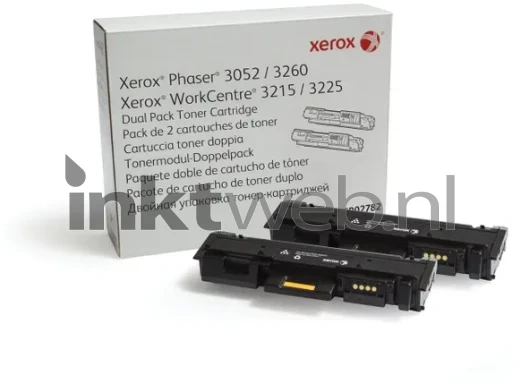 Xerox 106R02782 2-pack zwart Combined box and product