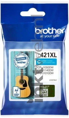 Brother LC-421XLC cyaan