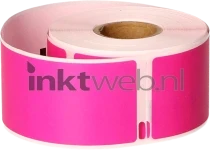 Huismerk Dymo  99012 adreslabel 36 mm x 89 mm  roze Product only