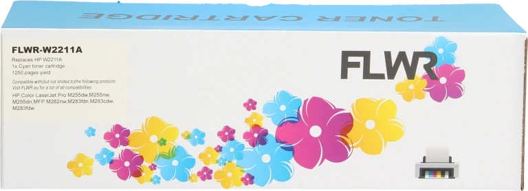 FLWR HP 207A cyaan
