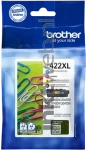 Brother LC-422XL valuepack zwart en kleur (Origineel Hoge Capaciteit)