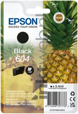 Epson 604 zwart