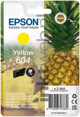 Epson 604 geel