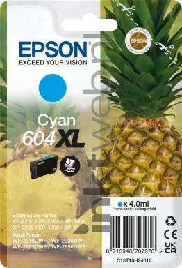Epson 604XL cyaan