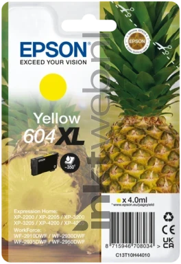 Epson 604XL geel