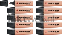 Stabilo Markeerstift Boss Pastel Perzik 10-Pack Product only