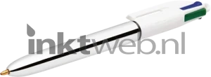 BIC balpen 4 kleuren medium 1 mm zilver  (Origineel)