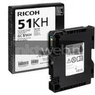 Ricoh GC-51KH zwart Combined box and product