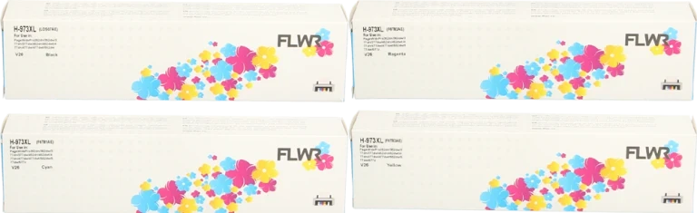 FLWR HP 973X Multipack zwart en kleur