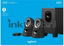 Logitech Speakerset Z313 Stereo 2.1 50W Front box