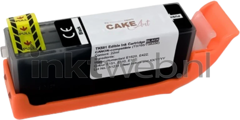 FLWR Eetbaar PGI-580 BK zwart