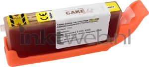 FLWR Eetbaar CLI-581Y geel (Huismerk (compatible))