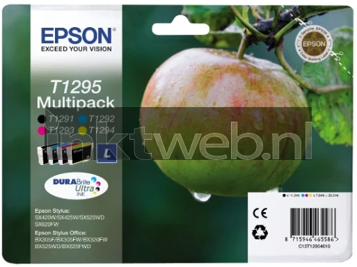 Epson T1295 multipack Front box