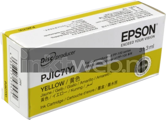 Epson Discproducer PJIC7(Y) geel