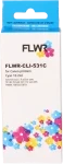 FLWR Canon CLI-531C cyaan (Huismerk (compatible))