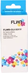 FLWR Canon CLI-531Y geel (Huismerk (compatible))