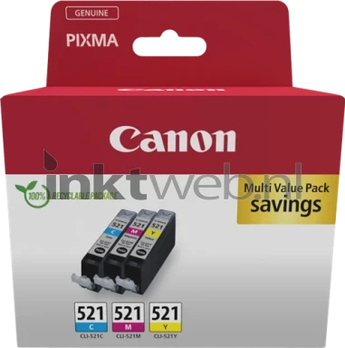Canon CLI-521 Multipack kleur Front box