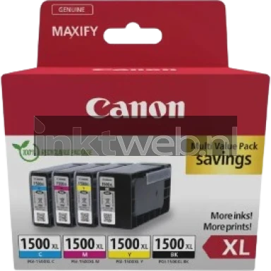 Canon PGI-1500XL zwart en kleur