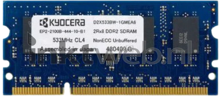 Kyocera Mita 1024 MB 144 pin MDDR2 geheugen Product only