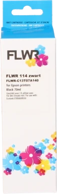 FLWR Epson 114 Inktfles zwart