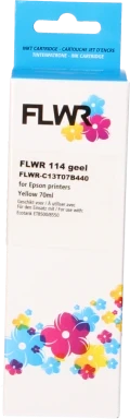 FLWR Epson 114 Inktfles geel
