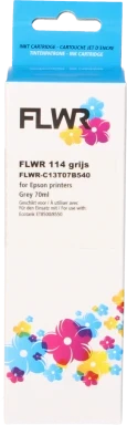 FLWR Epson 114 Inktfles grijs