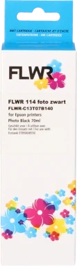 FLWR Epson 114 Inktfles foto zwart