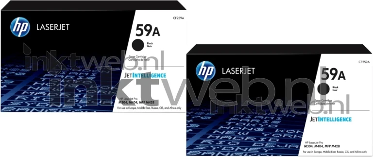 HP HP 59A Bundel zwart Front box
