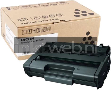 Ricoh SP 3400HE zwart Combined box and product