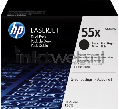 HP 55XD zwart