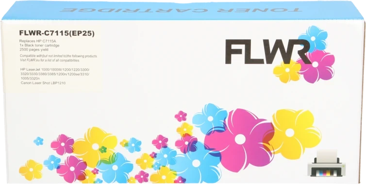 FLWR HP 15A zwart