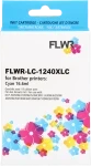 FLWR Brother LC-1240XL cyaan (Huismerk (compatible))