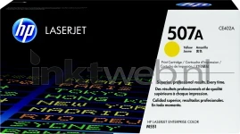 HP 507A geel (Origineel)
