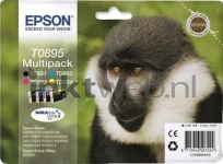 Epson T0895 Multipack zwart en kleur (Origineel)