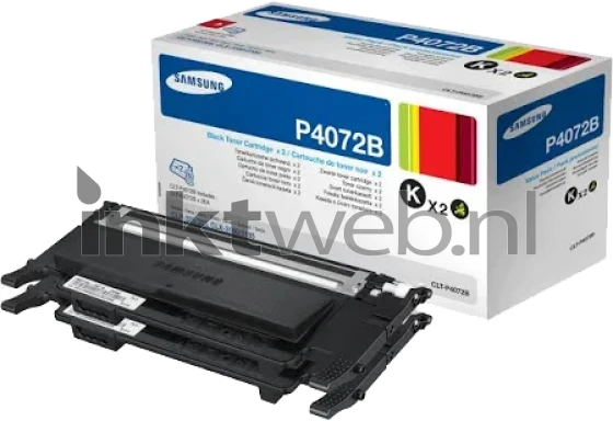 Samsung CLT-P4072B twin pack zwart