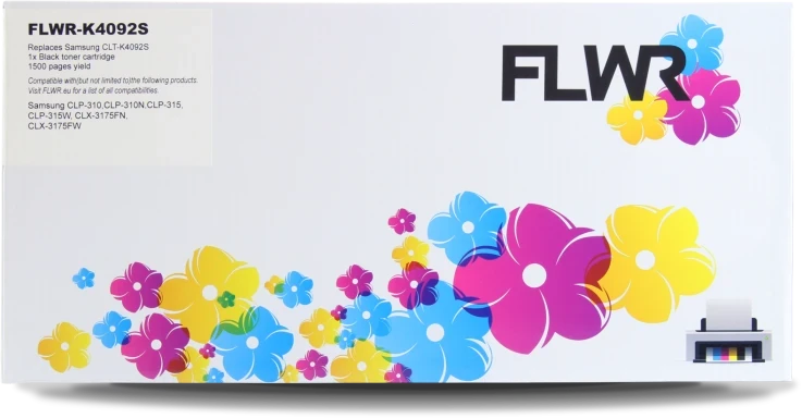 FLWR Samsung CLT-K4092S zwart