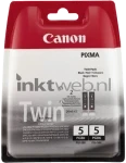 Canon PGI-5BK twinpack zwart (Origineel)
