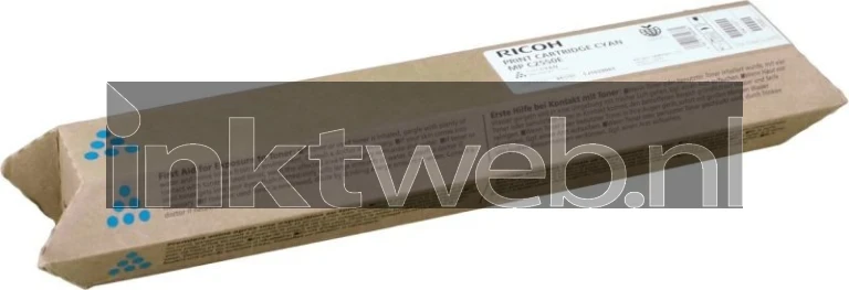 Ricoh MPC2030/2050/2530/2550 cyaan Front box