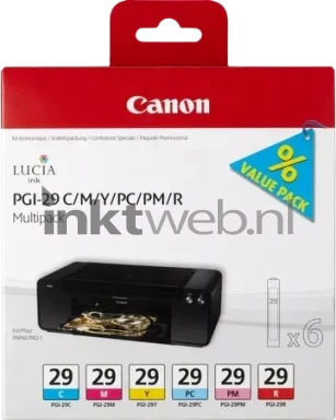 Canon PGI-29 CMYPCPMR kleur