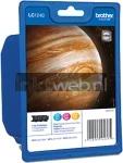 Brother LC-1240RBWBP kleur (Origineel Hoge Capaciteit)