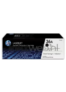 HP CB436AD zwart Front box